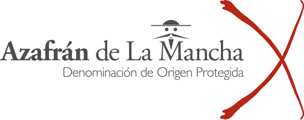 Logo oficial de azafrán de la mancha denominación de origen